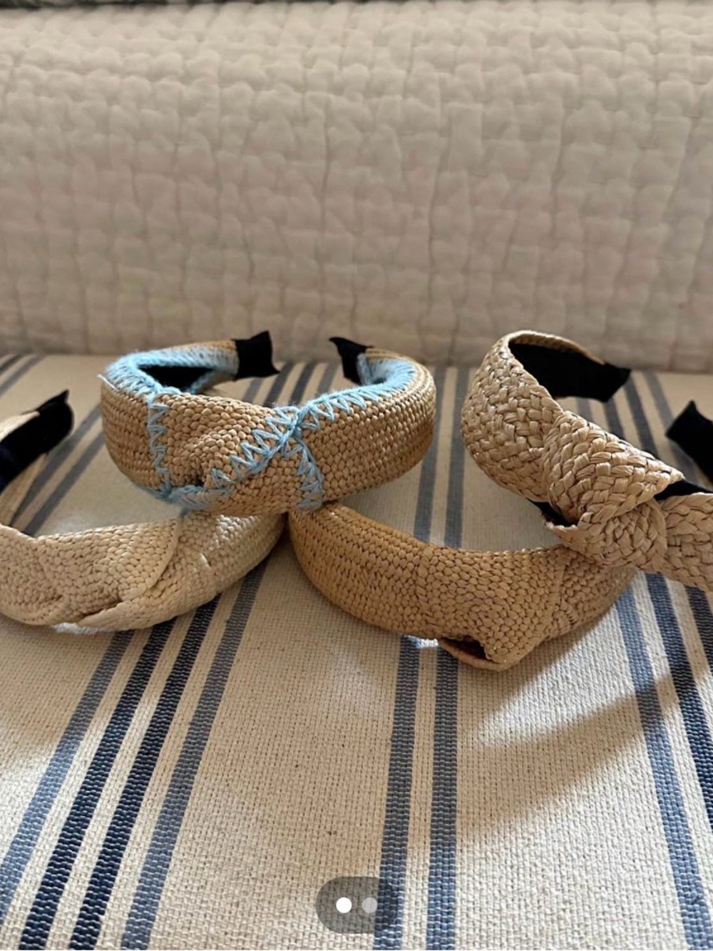 Raffia headbands